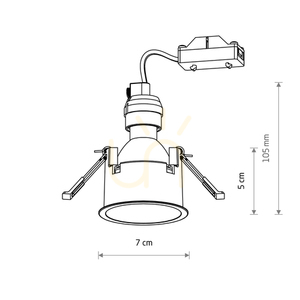 Downlight CUP 3 PC SET 10793 Nowodvorski small 8