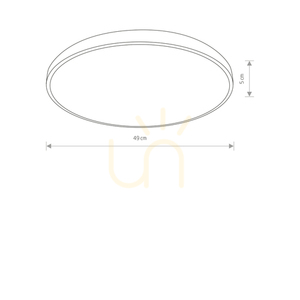 Plafon AGNES ROUND LED PRO 10973 Nowodvorski small 5