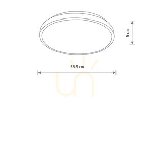 Plafon AGNES ROUND LED PRO 10977 Nowodvorski small 5