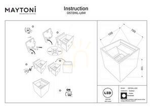 Kinkiet FULTON O572WL-L6W IP54 Maytoni small 8