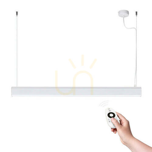 Sprawdź Lampa wisząca FARGE biała LED 3000K  - THORO