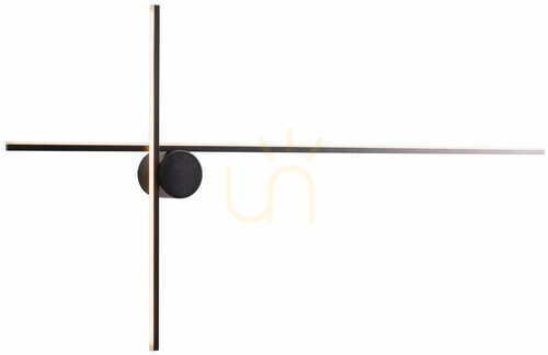 Sprawdź Kinkiet Max Light Arne W0370 czarny LED 15W 3000K 90 cm IP44