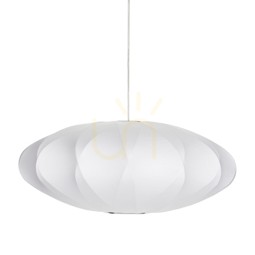 Sprawdź Lampa wisząca SILK X-shape biała 60 cm