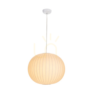 Lampa wisząca SILK biała 50 cm 7 Lampa wisząca SILK biała 50 cm small 7