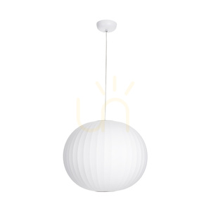 Lampa wisząca SILK biała 50 cm 8 Lampa wisząca SILK biała 50 cm small 8