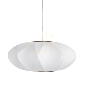 Lampa wisząca SILK X-shape biała 40 cm small 2