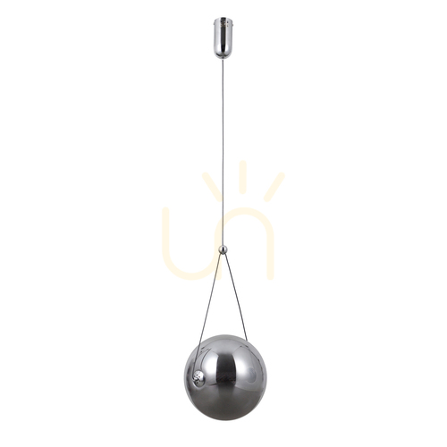 Sprawdź Lampa wisząca Italux Rastia LED chrom szkło dymione PND-34361-L-CH-SG
