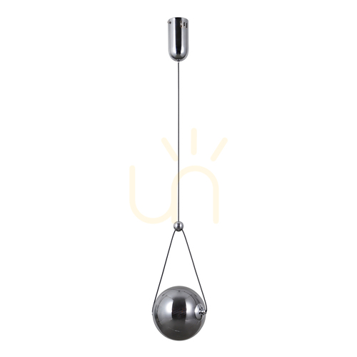 Sprawdź Lampa wisząca Italux Rastia LED chrom szkło dymione PND-34361-S-CH-SG