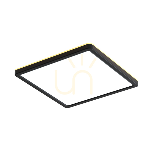 Sprawdź Plafon Italux Aleria LED czarny 45 cm 50W PLF-39573-450S-50W-BL