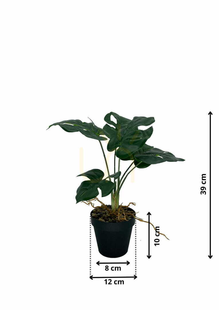 Zobacz Sztuczna Roślina Monstera 39 cm Sztuczna Roślina Monstera 39 cm