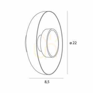 Kinkiet Max Light Signature W0378 mosiądz 3000K 3 Kinkiet Max Light Signature W0378 mosiądz 3000K small 3