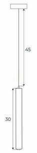 Lampa wisząca Max Light MAX M0034Z biała aluminiowa Zigbee LED 3.8W 30 cm 3 Lampa wisząca Max Light MAX M0034Z biała aluminiowa Zigbee LED 3.8W 30 cm small 3