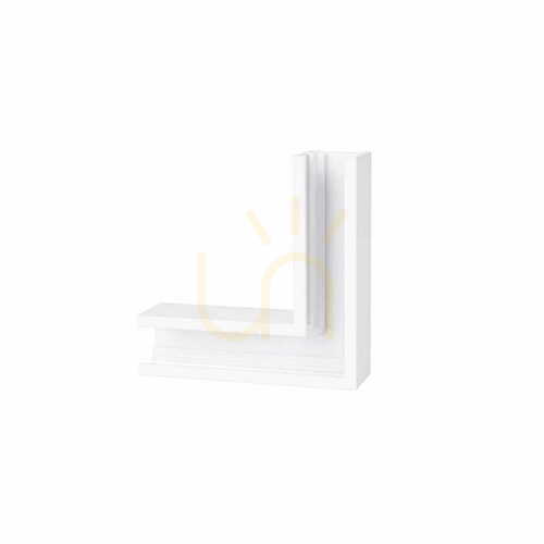 Sprawdź Kątownik 90° do szyn magnetycznych Max Light MAX MT0031 biały 10x10 cm