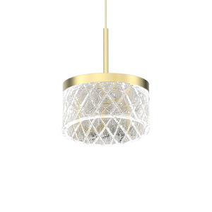 Złota lampa wisząca LED Milagro ELEGANCE ML0995 9 W 500 lm 4000 K small 1