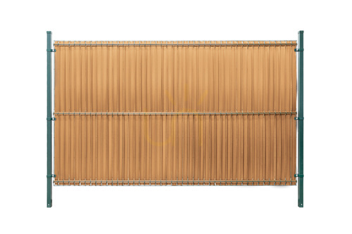 Sprawdź Listwy Ogrodzeniowe Pionowe Szerokie 173x250cm RD08 Słomkowy komplet