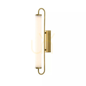 Kinkiet Olendria 1xLED IP 44 złoty WL0119-M small 3