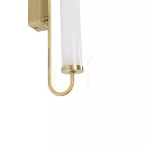 Kinkiet Olendria 1xLED IP 44 złoty WL0119-M small 4