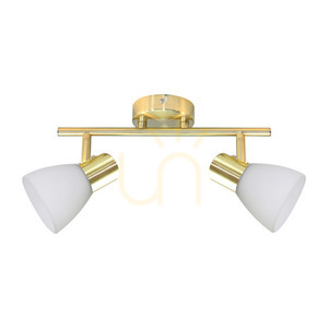 Złota Lampa Sufitowa Jota 2x E14 small 4