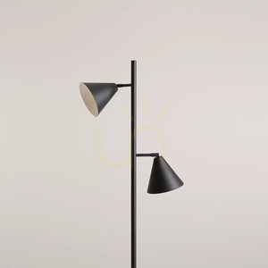 Lampa stojąca Aldex FORM 2 FLOOR czarna metalowa 2x E27 1108A1_2 small 1