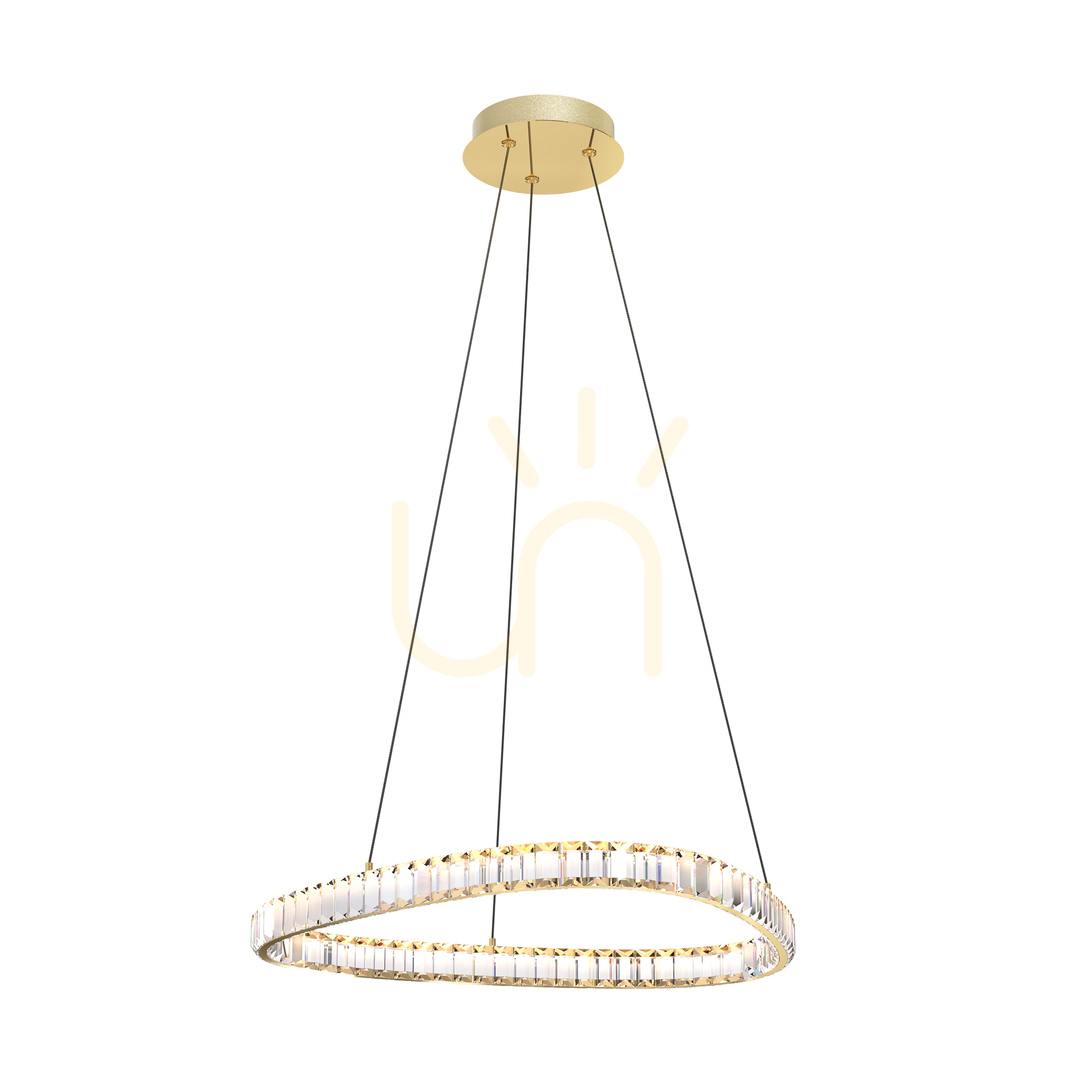 Sprawdź Lampa wisząca Zuma Line ATHESA MD3169-1-3GT LED Lampa wisząca Zuma Line ATHESA MD3169-1-3GT LED