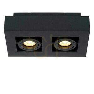Downlight Lucide Xirax 2xGU10 LED czarny aluminium 09119/11/30 small 3