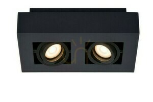 Downlight Lucide Xirax 2xGU10 LED czarny aluminium 09119/11/30 small 8