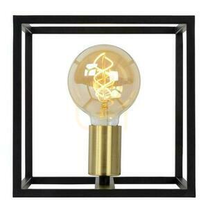 Lampa stołowa Lucide Ruben czarno-złota metalowa vintage 22 cm 00524/01/30 small 4