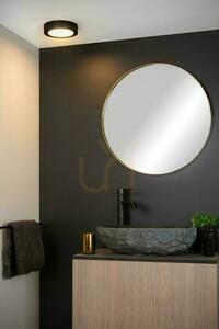 Plafon łazienkowy LED Lucide BRICE-LED czarny IP44 18 cm 28116/18/30 small 2