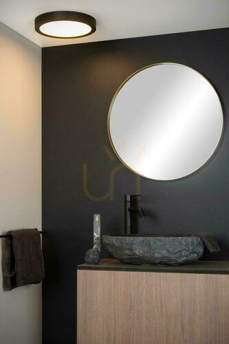 Sprawdź Plafon LED Lucide BRICE-LED 30 cm czarny IP44 30W 28116/30/30