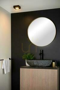 Plafon łazienkowy LED Lucide BRICE-LED czarny IP44 8W 3000K 28117/11/30 small 2