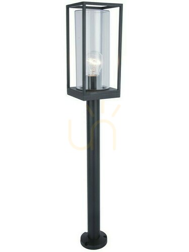 Sprawdź Słupek oświetleniowy Lutec Flair 7288801012 czarny 75 cm IP44 E27