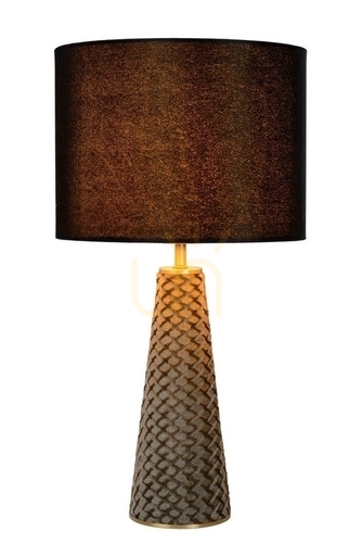 Sprawdź Lampa stołowa Lucide Extravaganza czarna metalowa retro 47 cm E27 10501/81/30