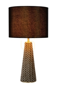 Lampa stołowa Lucide Extravaganza czarna metalowa retro 47 cm E27 10501/81/30 small 0