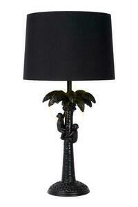 Lampa stołowa Lucide Extravaganza Coconut czarna E27 50 cm small 1