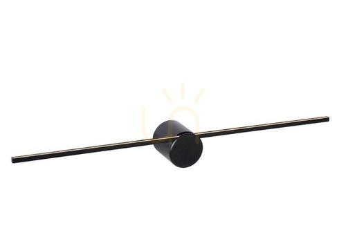 Sprawdź Kinkiet LED Lucide Mizar 60 cm czarny IP44 łazienkowy 12201/60/30
