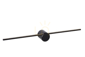 Kinkiet LED Lucide Mizar 60 cm czarny IP44 łazienkowy 12201/60/30 small 0