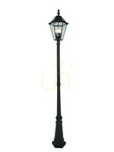 Słupek oświetleniowy Lutec London Solar 6951301189 brązowy 3-punktowy E12 31 cm small 0