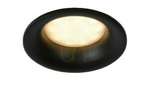Oczko sufitowe Lucide Ziva czarne IP44 GU10 LED do łazienki 09923/01/30 small 5