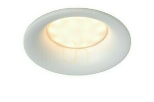 Oczko sufitowe Lucide Ziva biały IP44 GU10 LED do łazienki 8,5 cm 09923/01/31 small 5