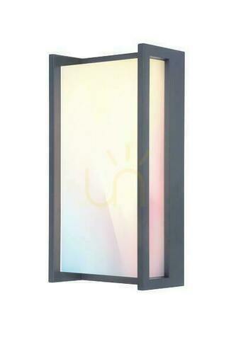 Sprawdź Kinkiet zewnętrzny Lutec QUBO 5193004118 LED 16W RGB CCT antracytowy IP54