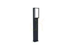 Słupek oświetleniowy Lutec Qubo 7193004118 antracyt LED 16W z czujnikiem ruchu small 0