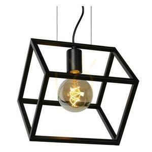 Lampa wisząca Lucide Fabian czarna metalowa vintage 25 cm 00425/01/30 small 4