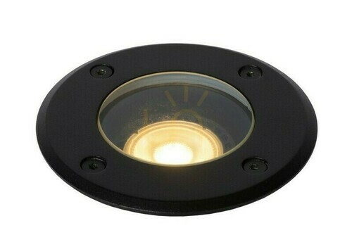 Sprawdź Lampa wpuszczana ogrodowa Lucide BILTIN czarna IP67 GU10 35W 10,8 cm