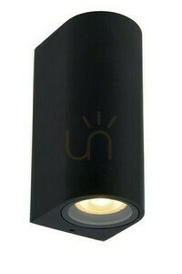 Kinkiet Zewnętrzny Lucide ZARO Czarny Aluminium IP44 LED GU10 2x35W 69801/02/30 small 0