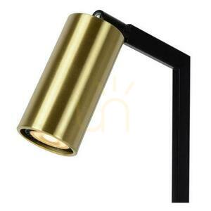 Lampa stołowa biurkowa Lucide SYBIL czarna stal GU10 43 cm 45599/01/30 small 2