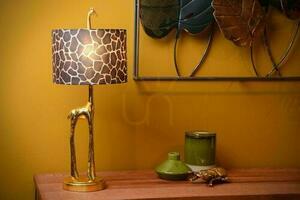 Lampa stołowa Lucide Extravaganza Miss Tall złota retro E27 60 cm 10506/81/02 small 2