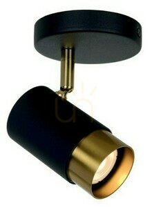Reflektorek Lucide Floris czarny złoty GU10 LED CCT 10 cm 35913/01/30 small 0