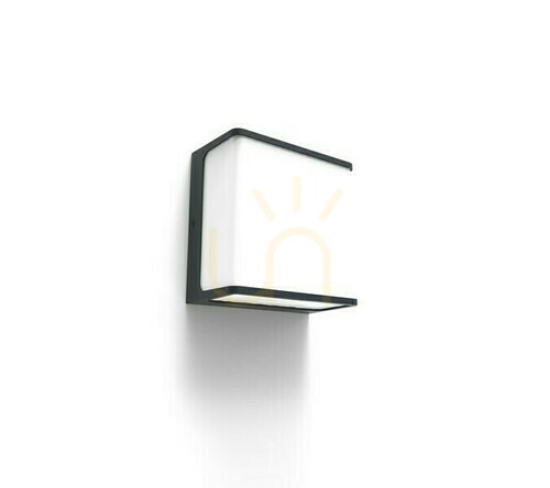 Sprawdź Kinkiet zewnętrzny Lutec DOBLO 5105003125 LED 24W antracyt 15x15 cm