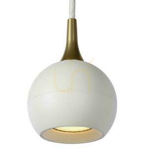 Lampa wisząca Lucide Favori 4xGU10 biała złota LED nowoczesna 98 cm 09434/04/31 small 2