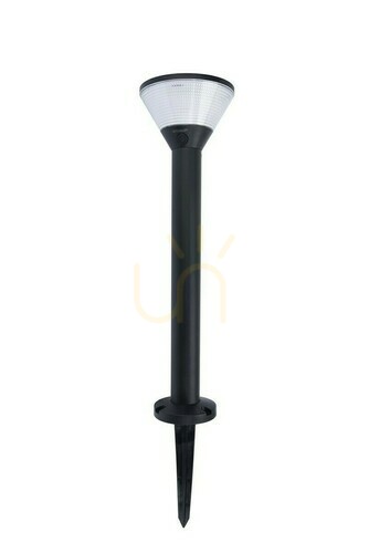 Sprawdź Solarny słupek ogrodowy Lutec KARLO czarny LED RGB CCT 45 cm 6935802012